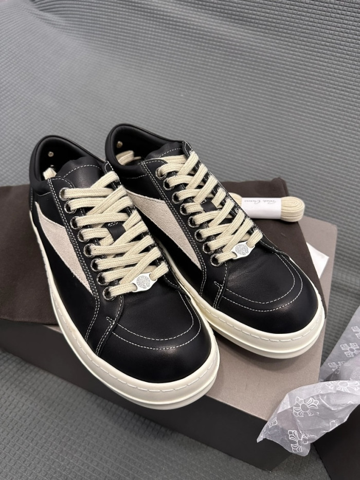 r1ck 0wens x chromhearts shoes