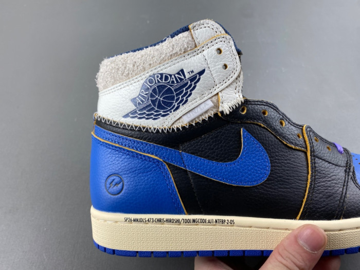 Jordan 1 Retro High OG SP Fragment x Union LA Sport Royal