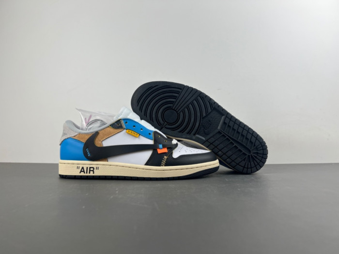 Travis Scott x Air Jordan 1 Low OG XZ6868-006