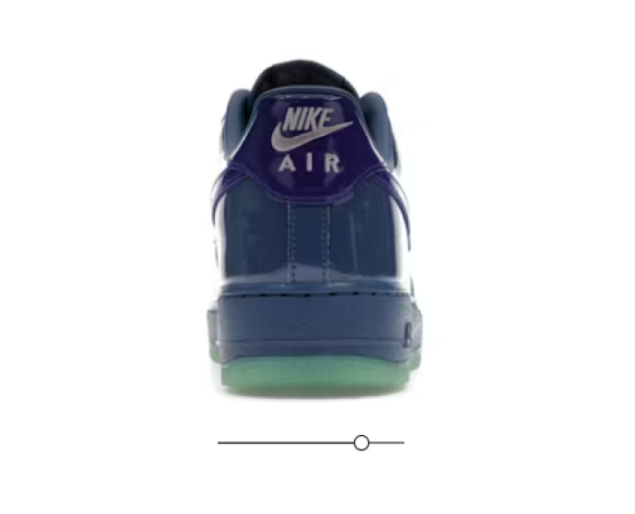 Nike Air Force 1 Low Patent Leather Mystic Navy Grape Ice IO4489-400