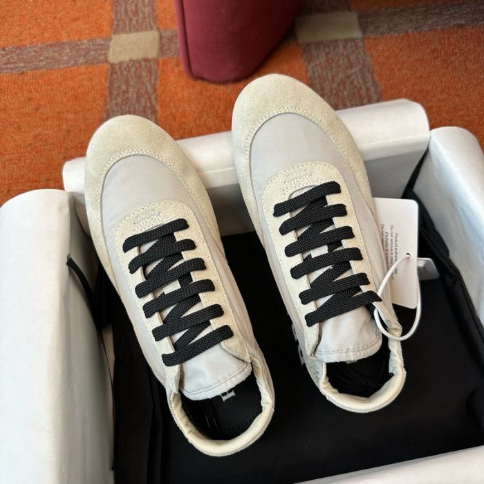 Pra*da Collapse Re-Nylon suede sneakers