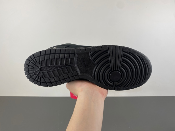 2025 Svp*me x nike dunk low sb black and red hq8487-001
