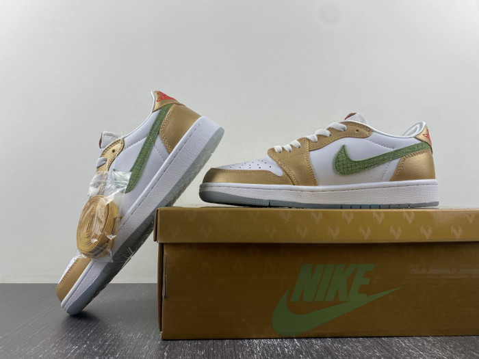 Air Jordan 1 Low OG BG "Chinese New Year" FQ6593-100