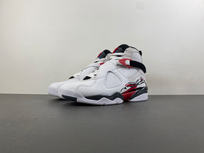 Jordan 8 Retro White True Red (2025)