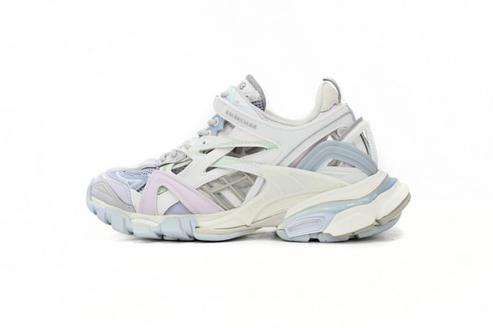 Ba*len*cia*ga track 2 sneaker military black pale white purple 568615 w2gn3 9045