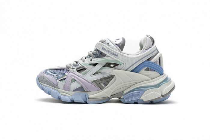 Ba*len*cia*ga track 2 sneaker white light blue 568615 w2gn3 9045