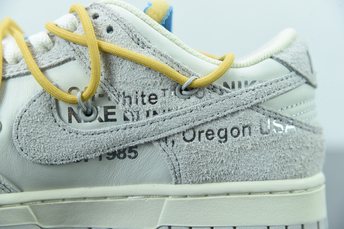 ow x dunk low 
