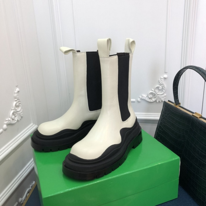 Botteg*Venta Tire Leather Ankle boots