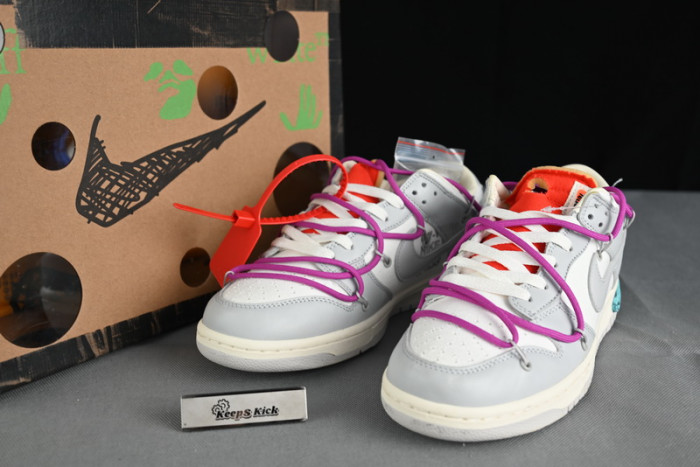 ow x dunk low 