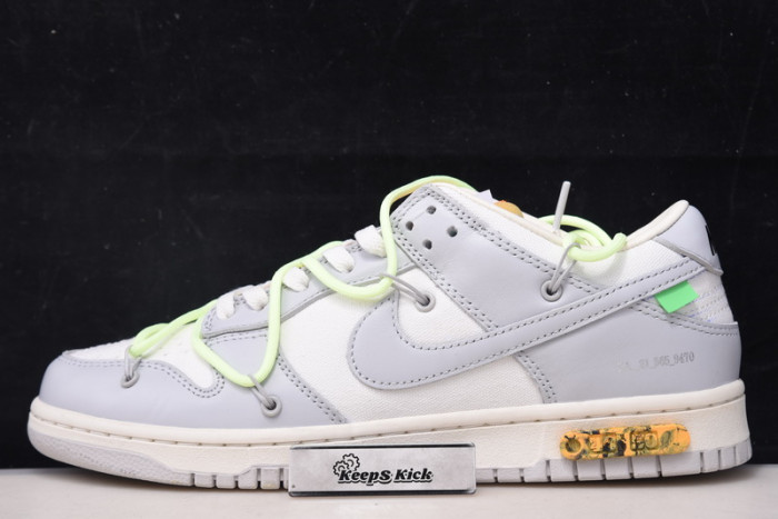 ow x dunk low 