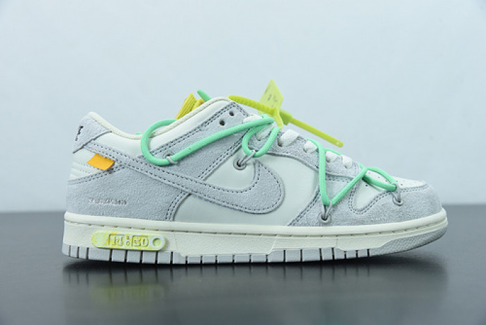 ow x dunk low ''lot 14 of 50''